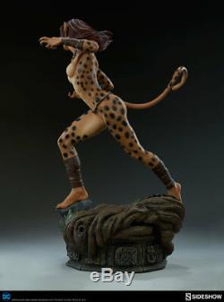 Statue Cheetah Premium Format Figure Resine DC Comics Sideshow En Stock