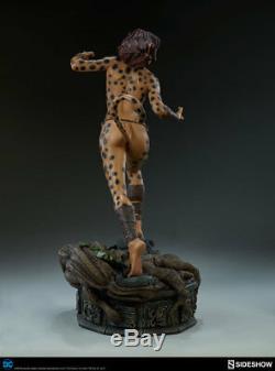 Statue Cheetah Premium Format Figure Resine DC Comics Sideshow En Stock