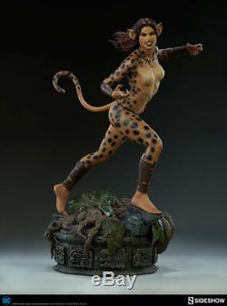 Statue Cheetah Premium Format Figure Resine DC Comics Sideshow En Stock