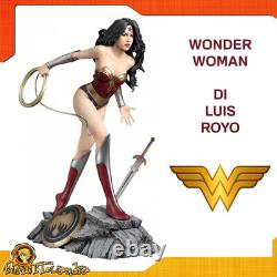 Statue Figurine Action Figure Of Wonder Woman Luis Royo For Dc Comics Collection