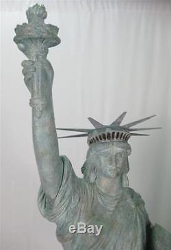 Statue Of Liberty Large 6ft Garden/indoor Resin Fibreglass New York Figure Prop