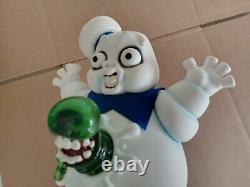 Stay Puft Marshmallow Man Alien Slimer Chest Burster Figure pop art Kenneth Tang
