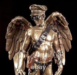 Steampunk Angel Figure Angelic Guardian Veronese Statue Mann Male Fantasy