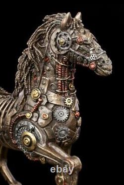 Steampunk Horse Figure Infinity Life Veronese Gothic Horse Robot Statue
