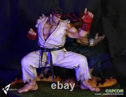Street Fighter Kinetiquettes Ryu Resin Figure Figura Statue New