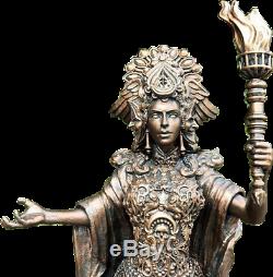Stunning Goddess Hecate Statue Sculpture Figure Figurine Art Carved Collectible