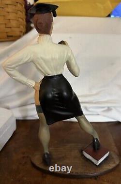 Super Sexy Office Teacher Scholar Resin Figure with Stockings 11 New No Box