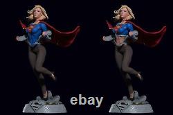 Supergirl Statue (Unpainted, Unassembled) 8K 3D Printed Resin 10cm to 40cm