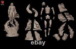 Superman The Flash FAN ART 16 figure Resin 3D printed DIY model kit