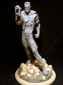TERMINATOR SIMON BISLEY COMIC. 1/6 scale unpainted resin model kit statue