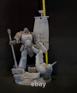 Tacitus Galactic 3D Fantasy FanArt Lieutenant Titus Resin 60cm Tall 14K Quality