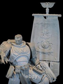Tacitus Galactic 3D Fantasy FanArt Lieutenant Titus Resin 60cm Tall 14K Quality