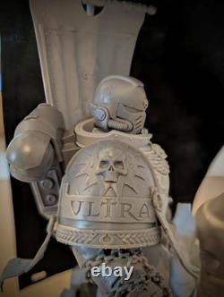 Tacitus Galactic 3D Fantasy FanArt Lieutenant Titus Resin 60cm Tall 14K Quality