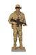 Tactical Soldier Statue Realistic Modern Figure Lifelike Lifesize Model Sand