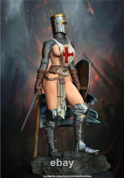 Templar Woman, 200mm Resin Model Kit Painted 3d Printed GK Statue Figure