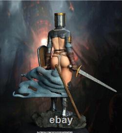 Templar Woman, 200mm Resin Model Kit Painted 3d Printed GK Statue Figure