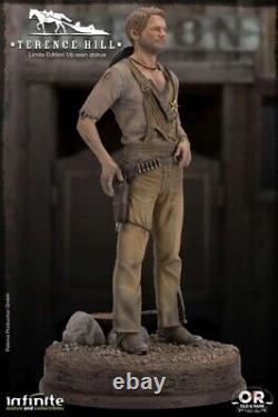 Terence Hill Old&rare 1/6 Resin Statue Brand New