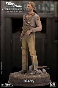 Terence Hill Old&rare 1/6 Resin Statue Brand New