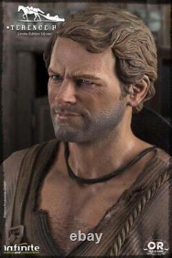 Terence Hill Old&rare 1/6 Resin Statue Brand New