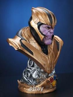 The Avengers Thanos Bust Statue Figure Painted Model Resin Figure 38cm Xmas Gift