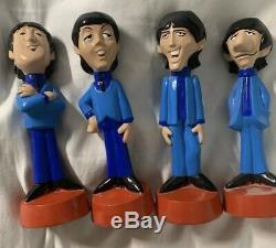 The Beatles original resin statues figures set of four TV Cartoon characters