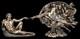The Creation Of Adam Figures Set By Michelangelo Veronese Decor Statue Art