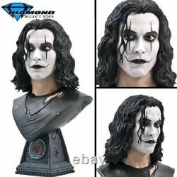 The Crow Statue Legends in 3-Dimensions Eric Draven Figure 12 Crow Bust Diamond