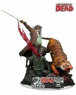 The Walking Dead Ezekiel And Shiva Limited Edition Resin Statue McFarlane Toys