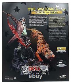 The Walking Dead Ezekiel And Shiva Limited Edition Resin Statue McFarlane Toys