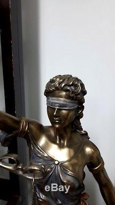 Themis Temida Lady of Justice Scales Veronese Figure Art Lawyer Gift 6 3/4" 17cm 