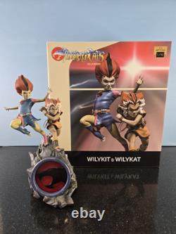 Thundercats Classic Wilykit & Wilykat BDS Art Scale 1/10 Deluxe Iron Studios