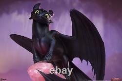 Toothless how To Train Your Dragon statue Toothless Sideshow Collectibles