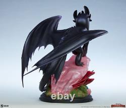 Toothless how To Train Your Dragon statue Toothless Sideshow Collectibles
