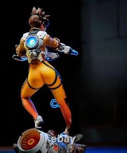 Tracer Overwatch Game Gift Garage Kit Figure Collectible Statue Handmade