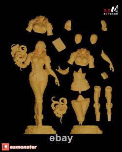 Triss Merigold Resin Figure Kit Statue The Witcher Diorama Need Painting 30cm