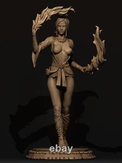 Triss Merigold (The Witcher) Statue SFW & NSFW 8K 3D Printed Resin 10cm to 35cm