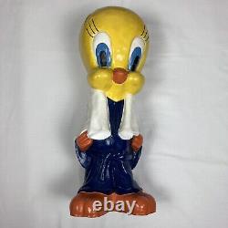 Tweety Pie Bird Resin Character Statue Figure 50cms In Dressing Gown Ultra Rare