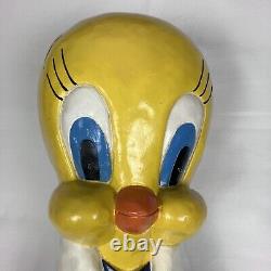 Tweety Pie Bird Resin Character Statue Figure 50cms In Dressing Gown Ultra Rare