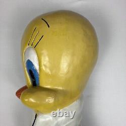 Tweety Pie Bird Resin Character Statue Figure 50cms In Dressing Gown Ultra Rare