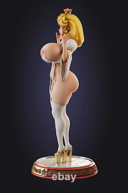 Ultra Thicc Princess Peach Resin Figure / Statue various sizes