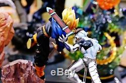 VKH Dragon Ball Frieza Vs Super Saiyan SSJ Trunks Resin Statue Figure Freeza