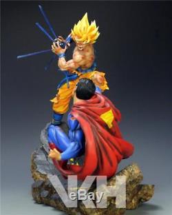 VKH Dragon Ball Z Goku Vs Superman Resin Statue Figure Saiyan Vegeta Gohan Buu
