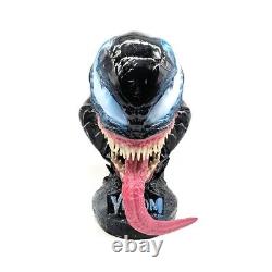 Venom Bust Statues 15'' Model Figure Resin Statue Toy Collection Desk Decor Gift