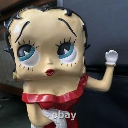 Vintage And Rare Retro Betty Boop Statue Figure Resin/Fibreglass 50cm