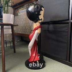 Vintage And Rare Retro Betty Boop Statue Figure Resin/Fibreglass 50cm