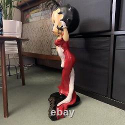 Vintage And Rare Retro Betty Boop Statue Figure Resin/Fibreglass 50cm
