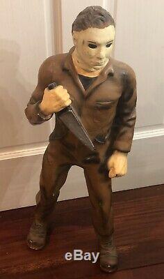 Vintage Don Post Michael Myers Halloween H1 Hard Foam Resin Statue Figure 2.5 Ft