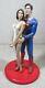 Vintage Superman Lois Lane Naughty Risque Statue Figures Sexy