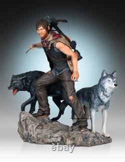 WALKING DEAD TV Daryl & the Wolves 1/8 Resin Statue Gentle Giant