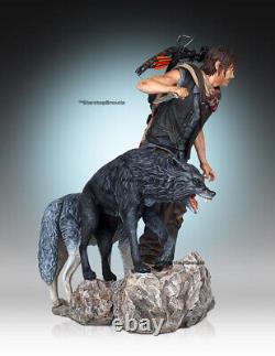 WALKING DEAD TV Daryl & the Wolves 1/8 Resin Statue Gentle Giant